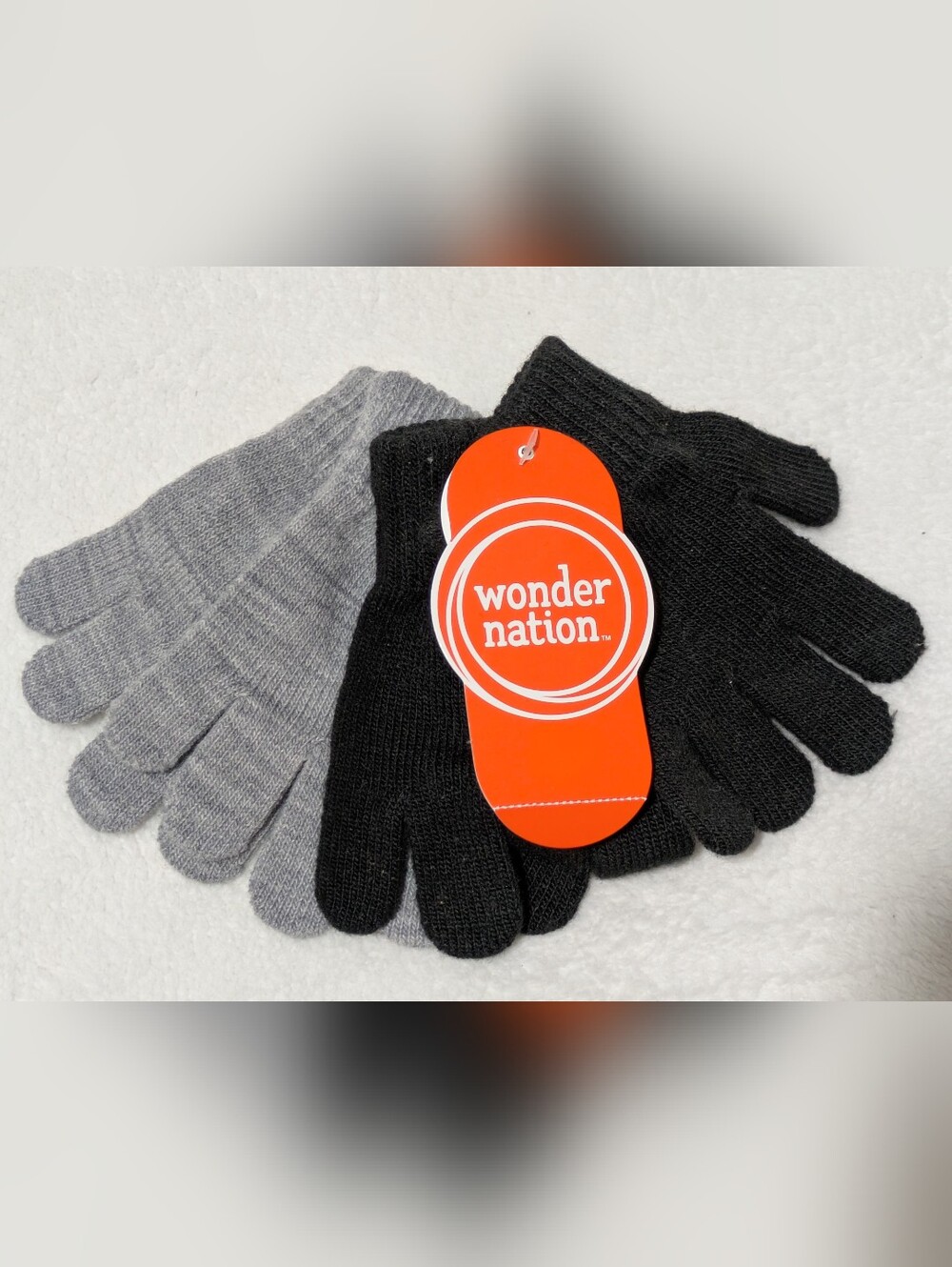Wonder Nation Kids Magic Knit Gloves (2-Pack)